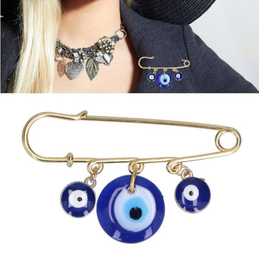Evil Eye Pin - Picture 2 of 6